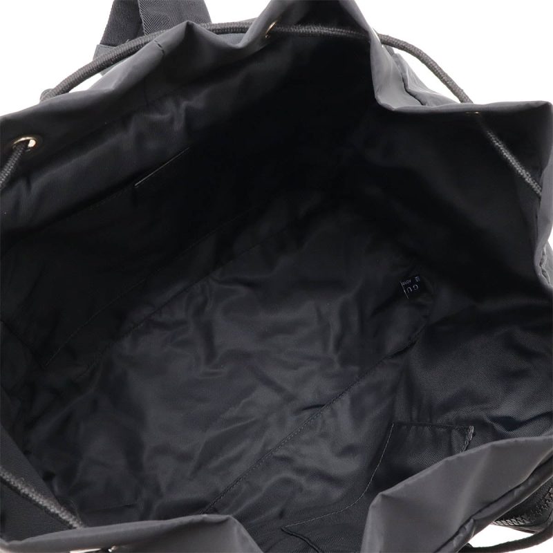 Gucci Nylon Leather Backpack Black - Barde - Image 6