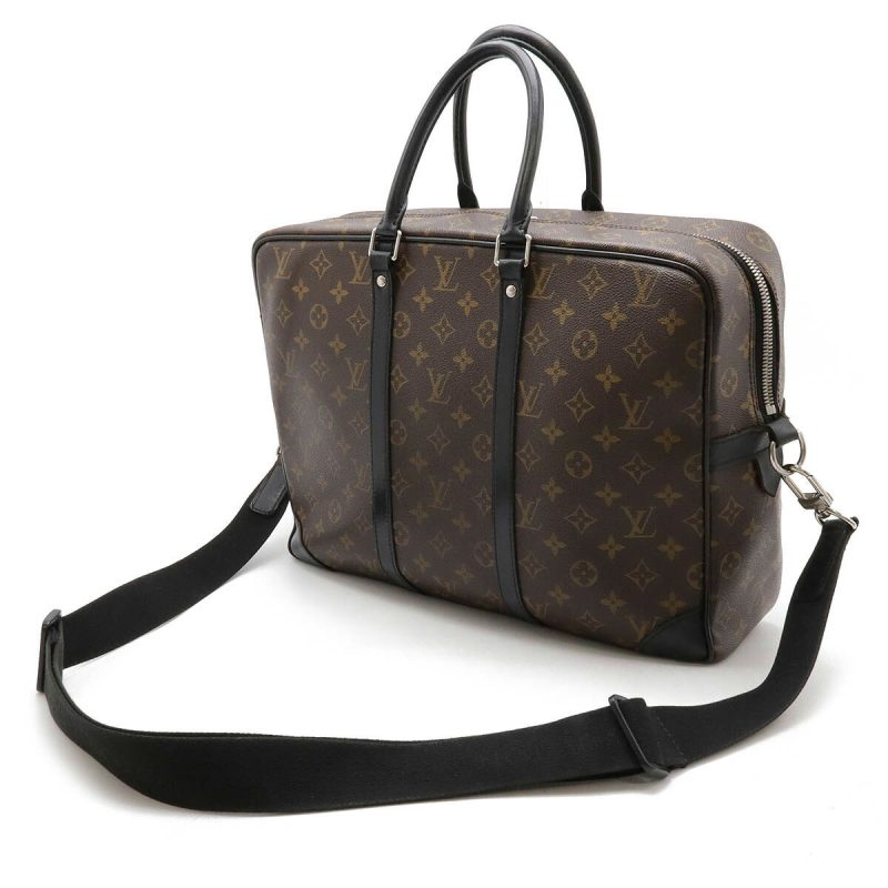 Louis Vuitton Monogram Leather Document Bag M40224 - Barde - Image 2
