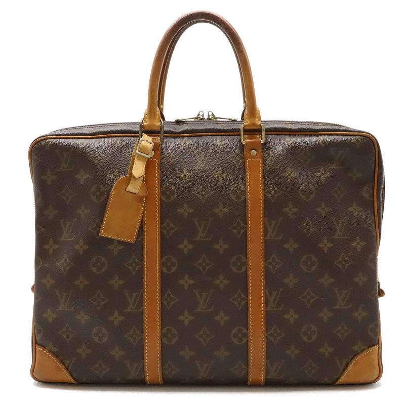 Louis Vuitton Monogram Leather Briefcase M53361 - Barde