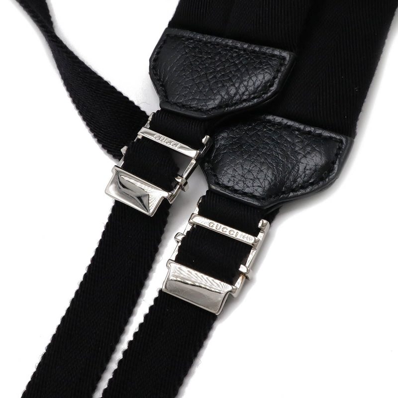 Gucci Nylon Leather Backpack Black - Barde - Image 4