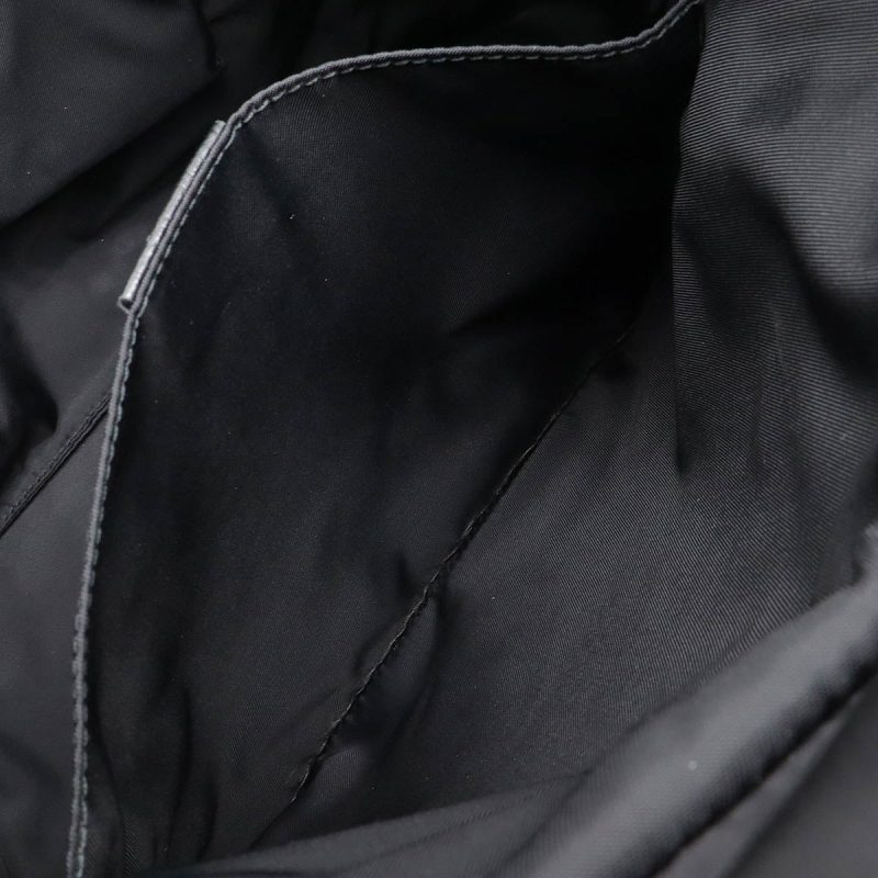 Gucci Nylon Leather Backpack Black - Barde - Image 8
