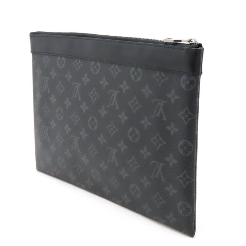 Louis Vuitton Monogram Eclipse Clutch Bag M62291 - Barde - Image 2