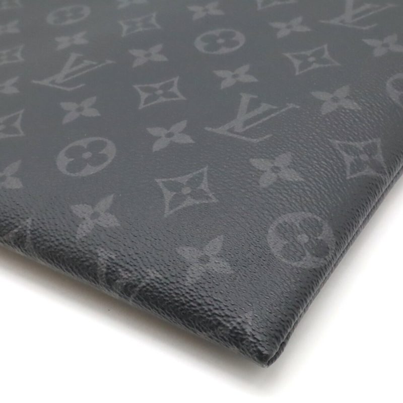 Louis Vuitton Monogram Eclipse Clutch Bag M62291 - Barde - Image 3