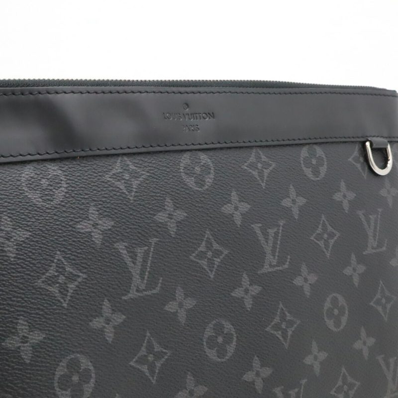 Louis Vuitton Monogram Eclipse Clutch Bag M62291 - Barde - Image 4