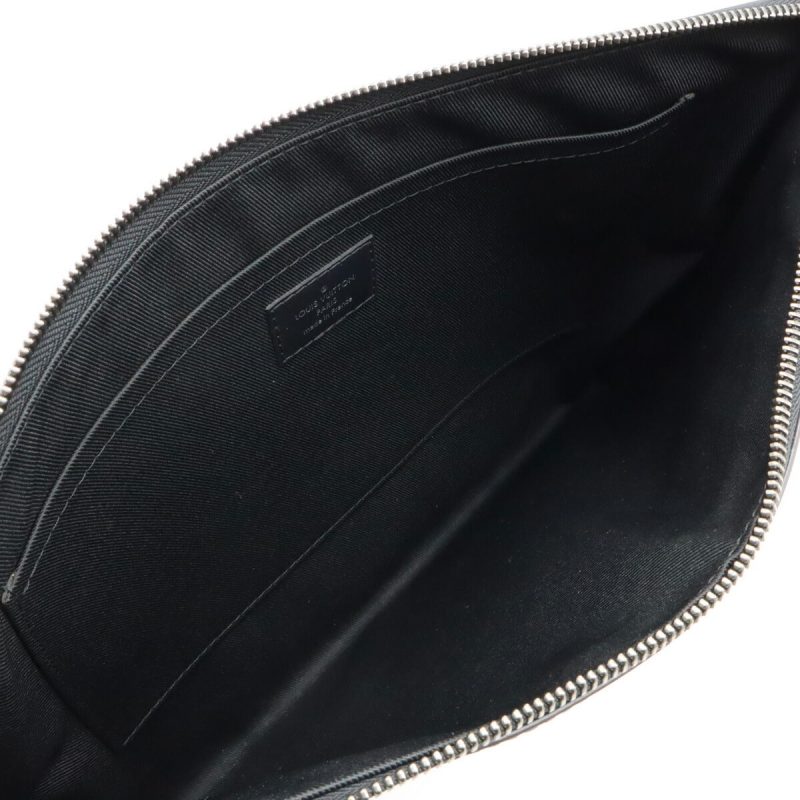 Louis Vuitton Monogram Eclipse Clutch Bag M62291 - Barde - Image 6