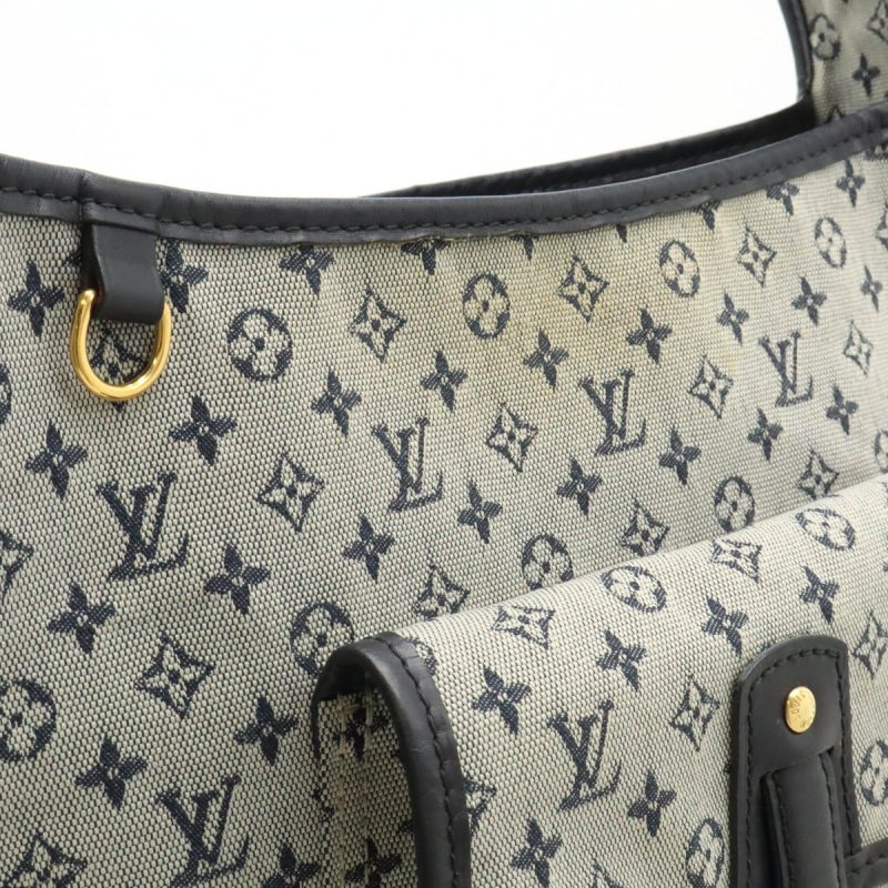 Louis Vuitton Monogram Mini Canvas Leather Shoulder Bag M92320 - Barde - Image 8