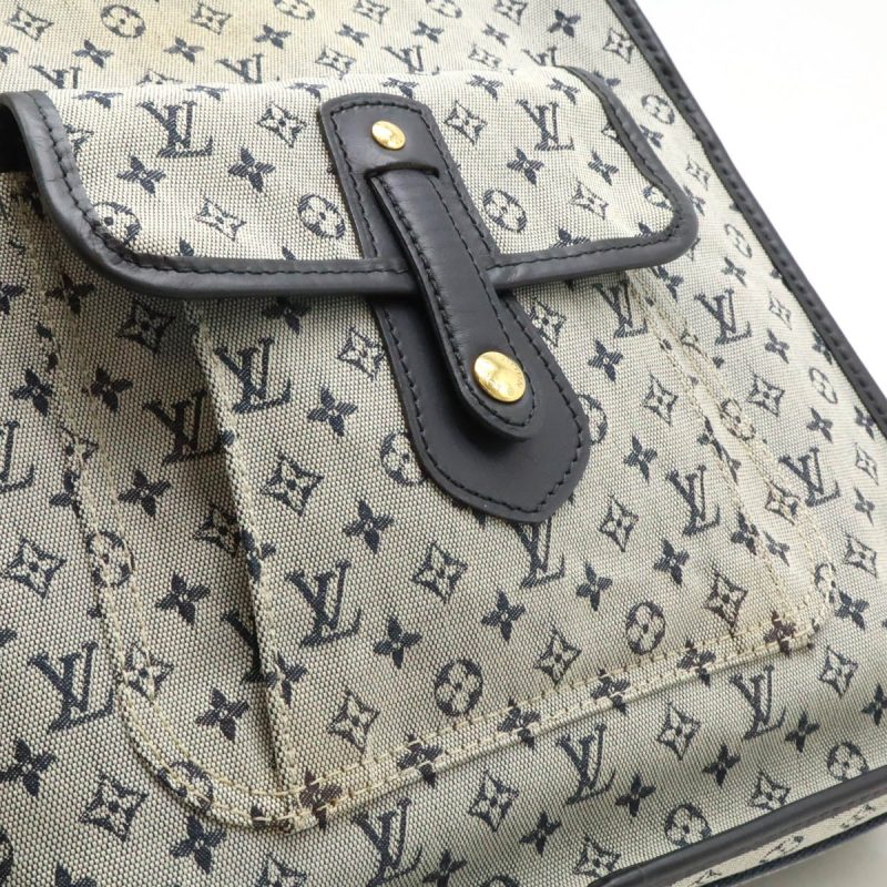Louis Vuitton Monogram Mini Canvas Leather Shoulder Bag M92320 - Barde - Image 9