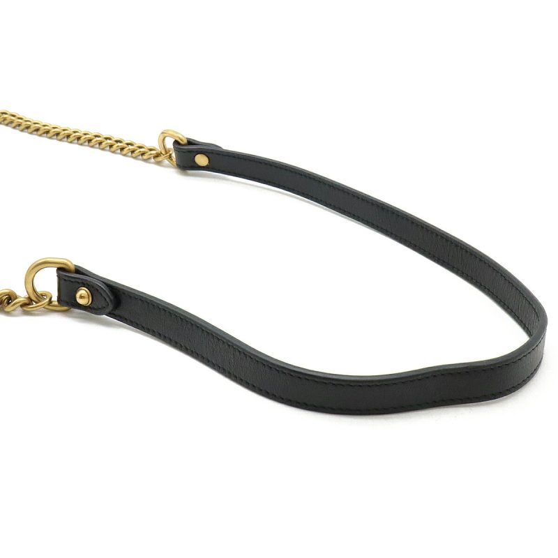 Gucci GG Marmont Mini Shoulder Bag Black - Barde - Image 6