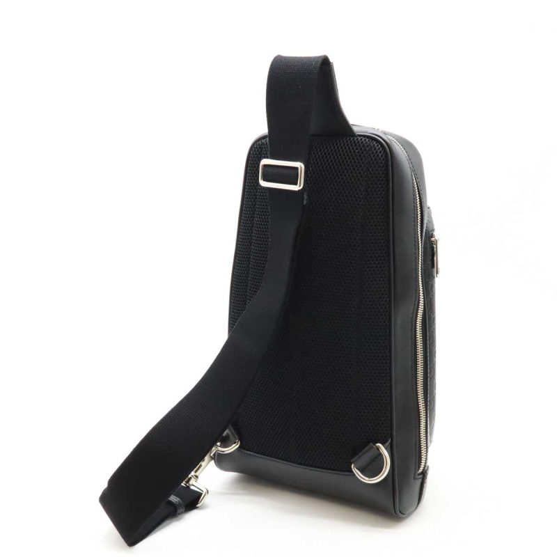 Gucci Leather Crossbody Bag Black - Barde - Image 2