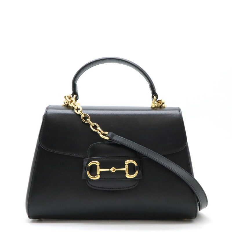 Gucci Horsebit 1955 Medium Top Handle Bag - Barde