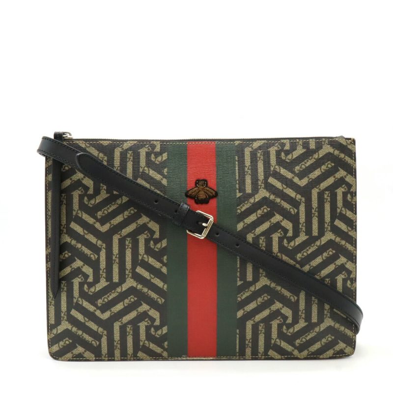 Gucci GG Kaleido Supreme Clutch 2WAY Bag - Barde