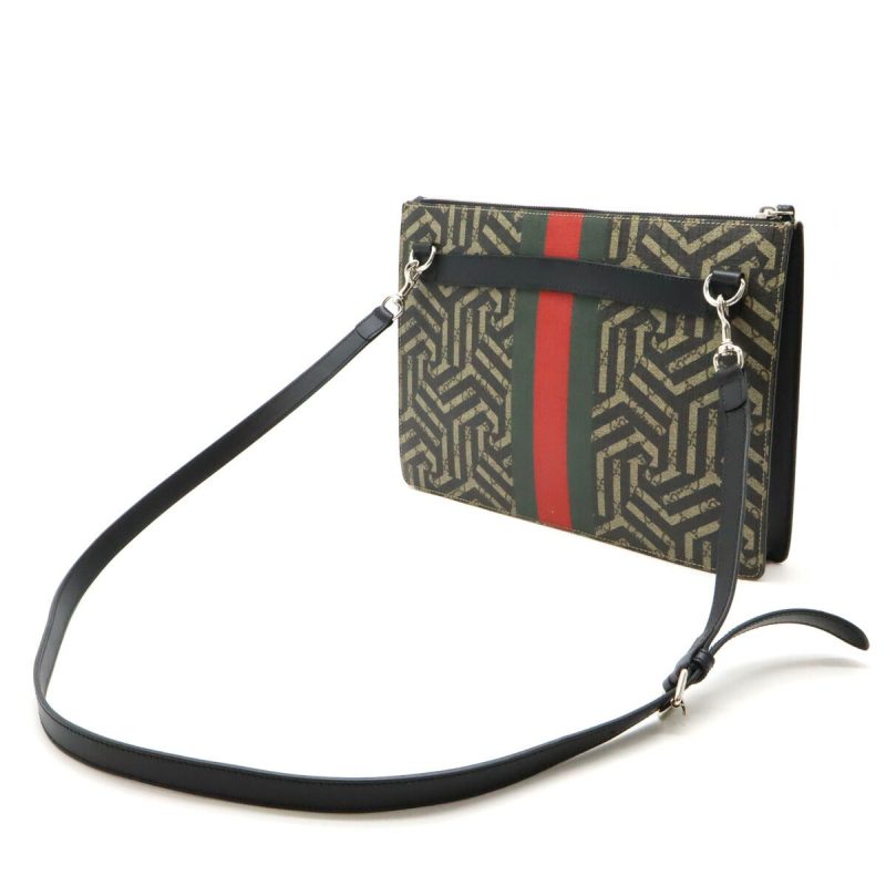 Gucci GG Kaleido Supreme Clutch 2WAY Bag - Barde - Image 2