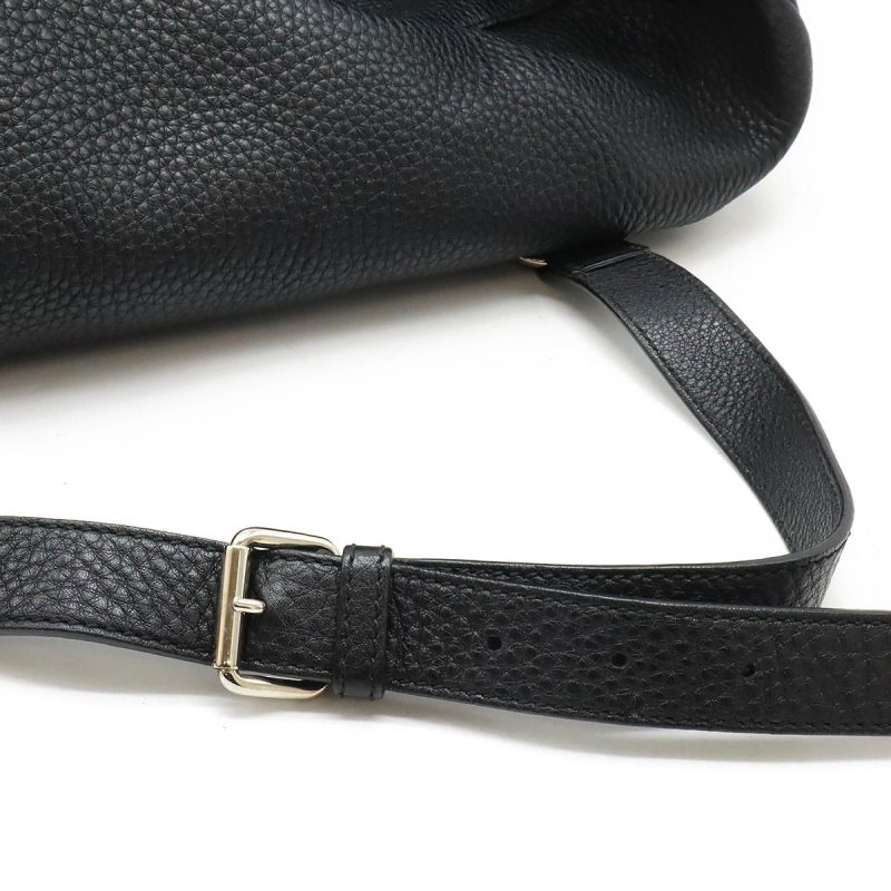 Gucci Soho Leather Backpack Black - Barde - Image 9