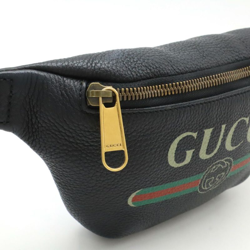 Gucci Leather Print Small Belt Bag 527792 - Barde - Image 4