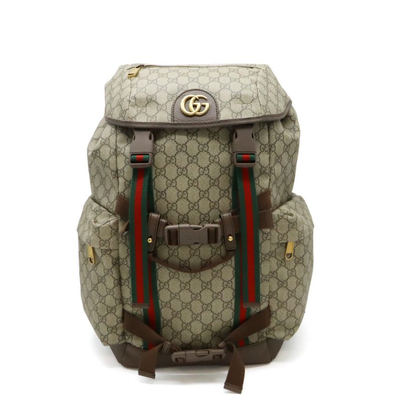 Gucci GG Supreme Web Skateboard Backpack - Barde