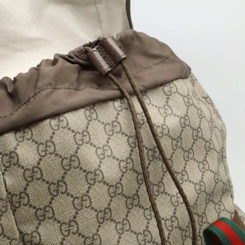 Gucci GG Supreme Web Skateboard Backpack - Barde - Image 6