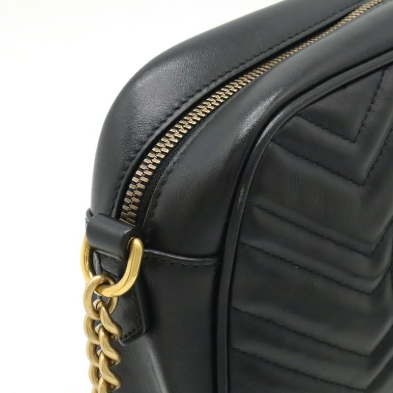Gucci GG Marmont Leather Shoulder Bag 447632 - Barde - Image 5