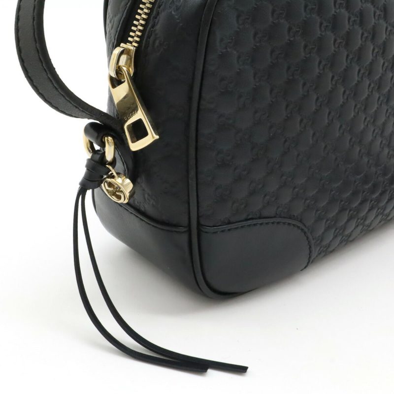 Gucci Leather Microguccissima Shoulder Bag - Barde - Image 4