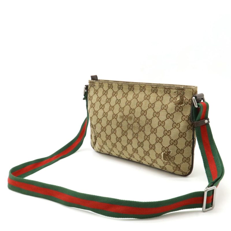 Gucci GG Canvas Leather Shoulder Bag 189749 - Barde - Image 2