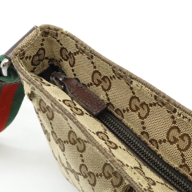 Gucci GG Canvas Leather Shoulder Bag 189749 - Barde - Image 6