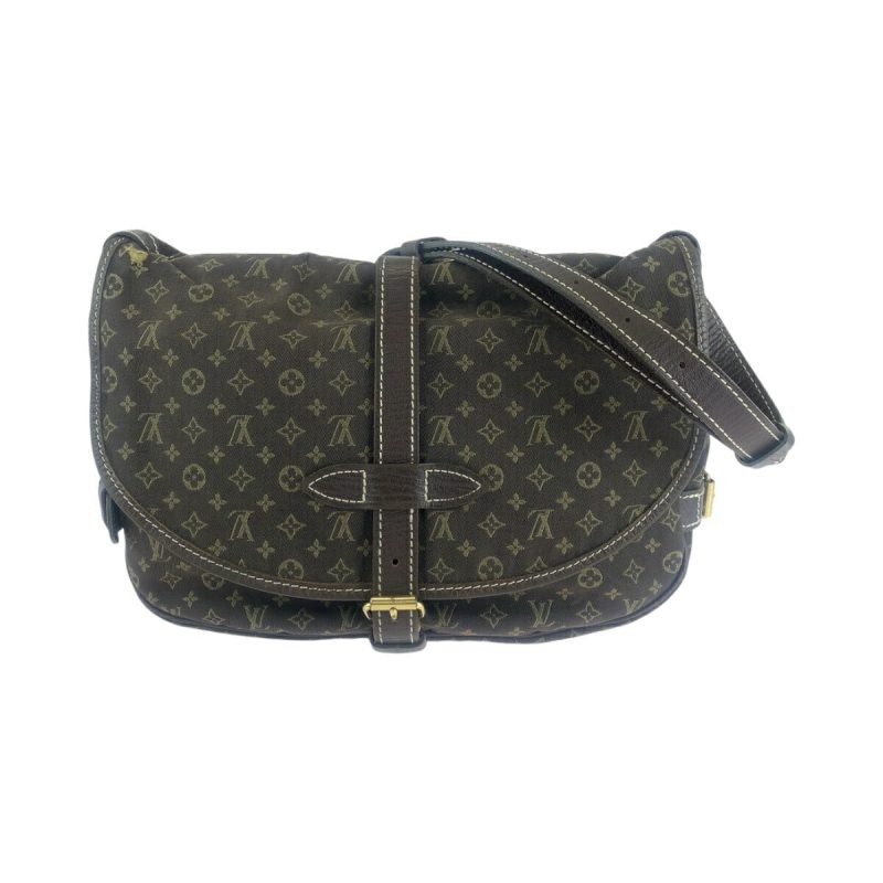 Louis Vuitton Monogram Mini Lin Saumur 30 Shoulder Bag - Barde