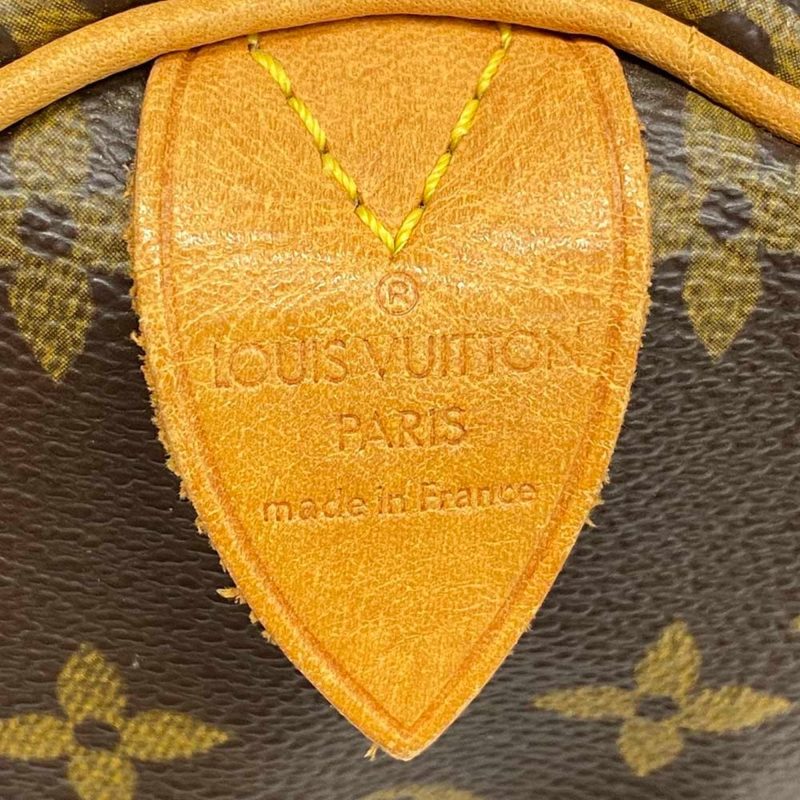 Louis Vuitton Speedy 30  Canvas Handbag - Barde - Image 6