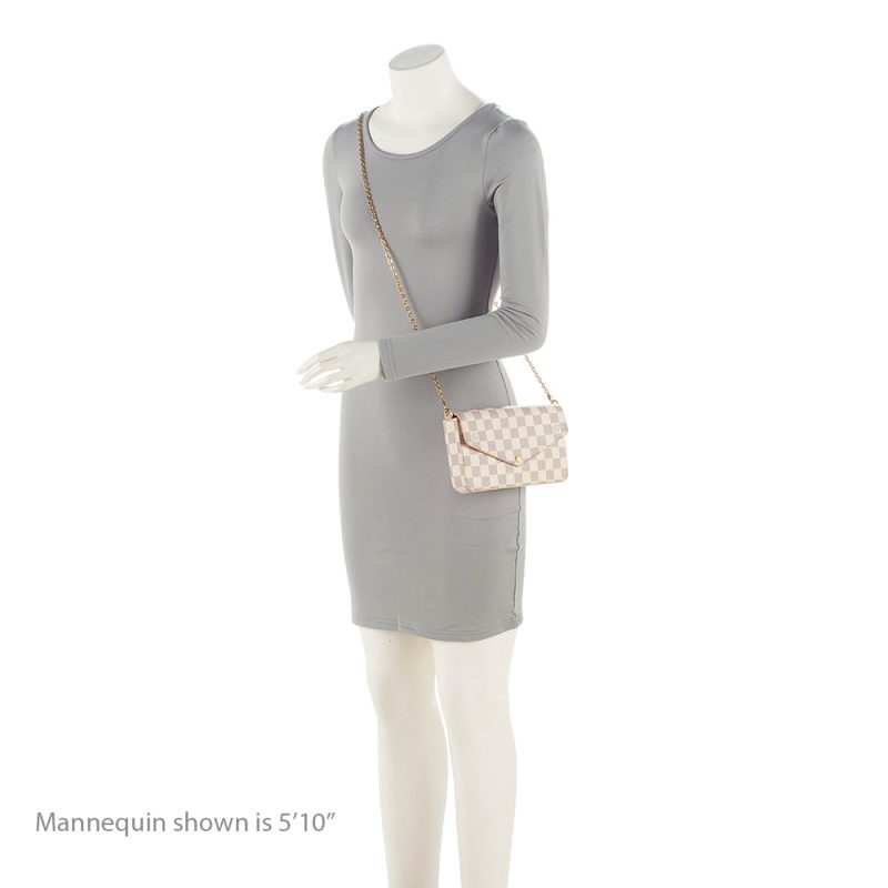 Louis Vuitton Damier Azur Felicie Pochette - Barde - Image 5