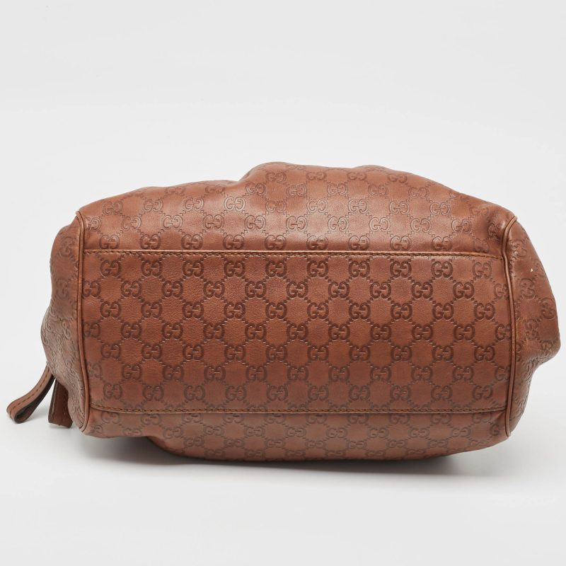 Gucci Guccissima Leather Medium Sukey Satchel - Barde - Image 6