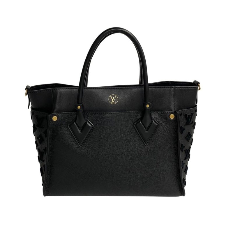 Louis Vuitton On My Side  Leather Handbag - Barde - Image 2