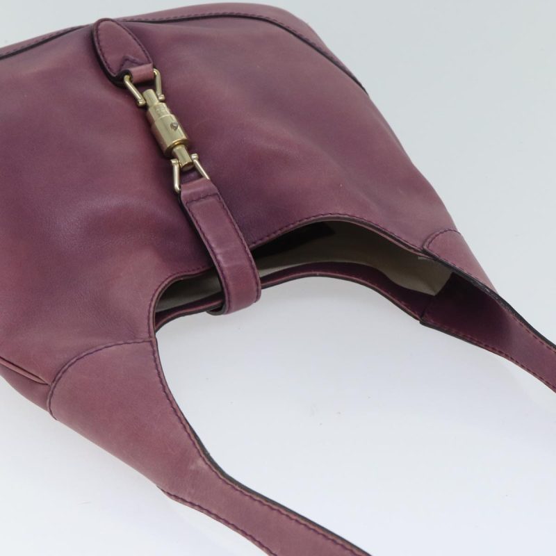 Gucci Jackie  Leather Shoulder Bag () - Barde - Image 4