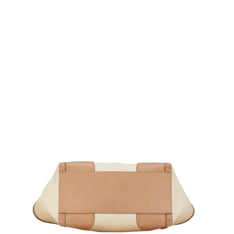 Gucci   Canvas Leather Tote Bag (Pre-Owned) - Barde - Image 4