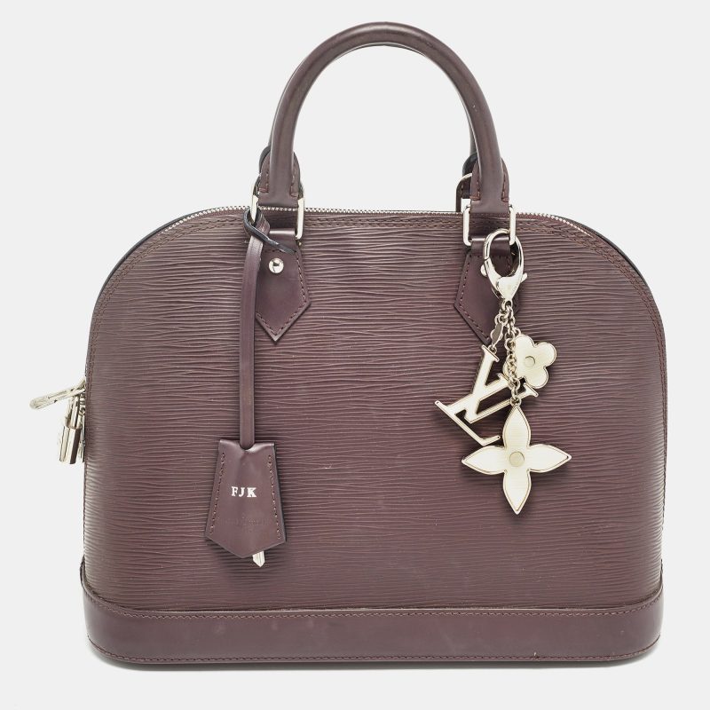 Louis Vuitton Quetsche Epi Leather Alma Pm Bag - Barde