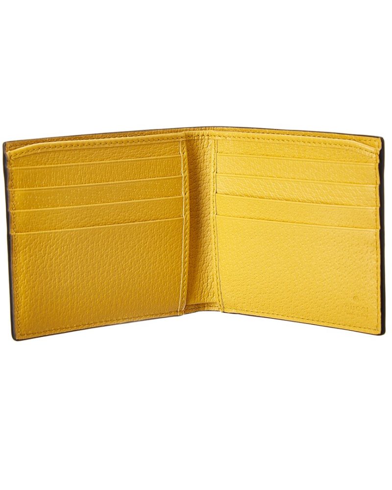 Gucci Neo Vintage Interlocking GG Supreme Leather Wallet - Barde - Image 3