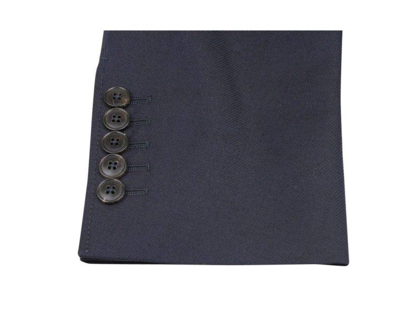 Gucci Men's 2 Button blue Cotton / Wool / Mohair Dylan'60 Selvage Jacket - Barde - Image 5