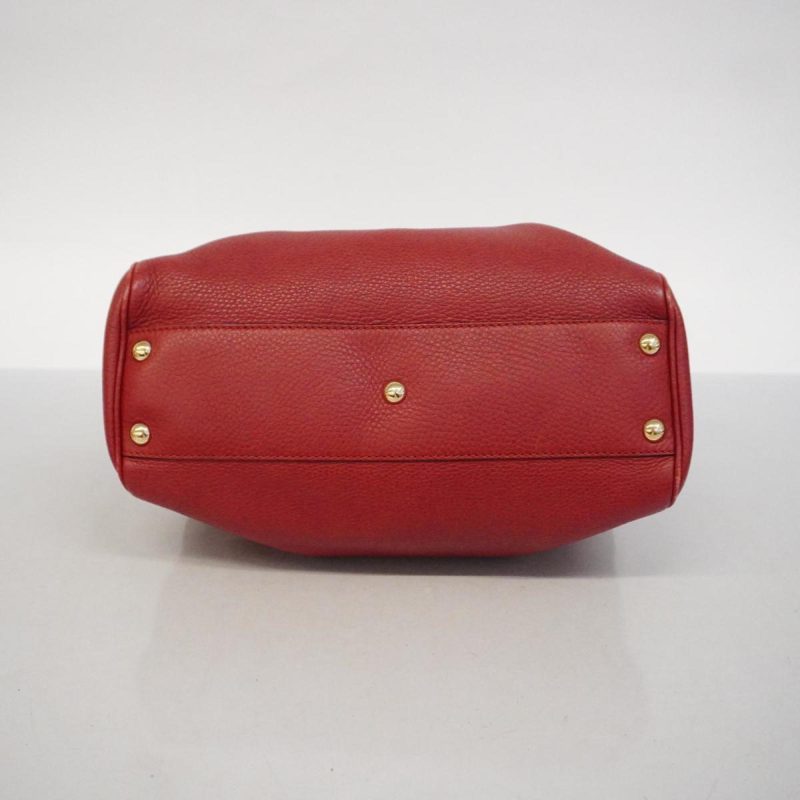 Gucci Bamboo  Leather Handbag () - Barde - Image 3