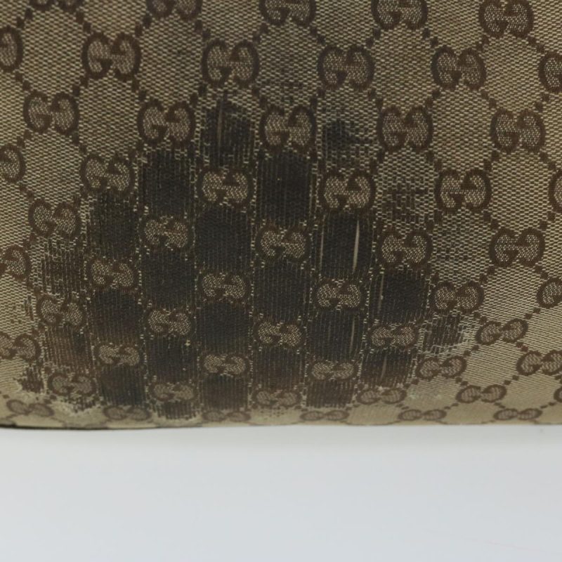 Gucci GG Canvas Tote Bag Beige White - Barde - Image 3