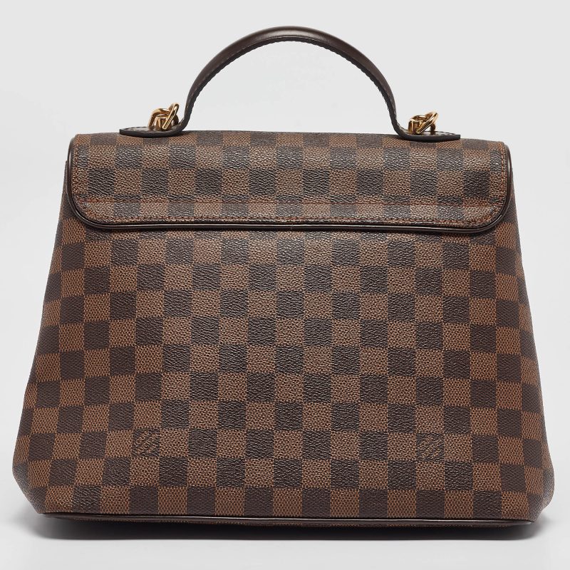 Louis Vuitton Damier Ebene Canvas Bergamo Mm Bag - Barde - Image 3
