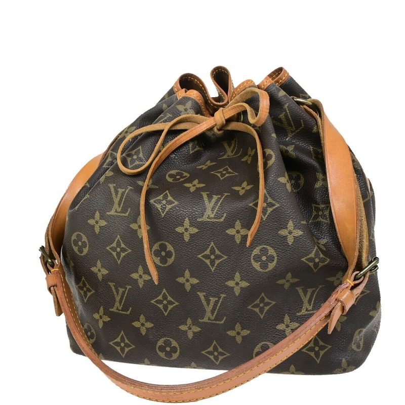 Louis Vuitton Petit Noé  Canvas Shoulder Bag - Barde