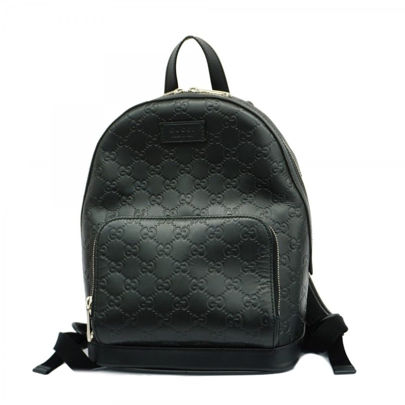 Gucci  Leather Backpack (Pre-Owned) - Barde