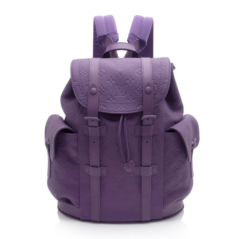 Louis Vuitton Monogram Taurillon Christopher PM Backpack - Barde