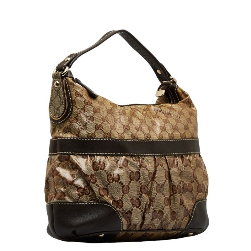Gucci Gg Crystal  Canvas Shoulder Bag () - Barde - Image 4
