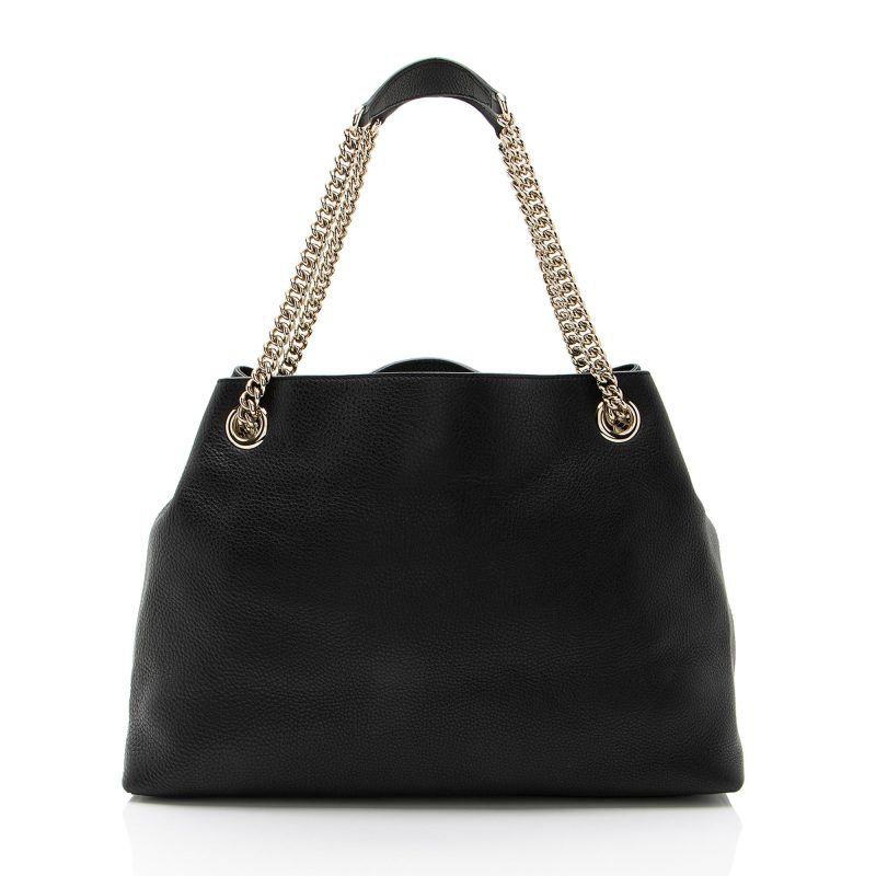Gucci Leather Soho Medium Shoulder Bag - Barde - Image 3
