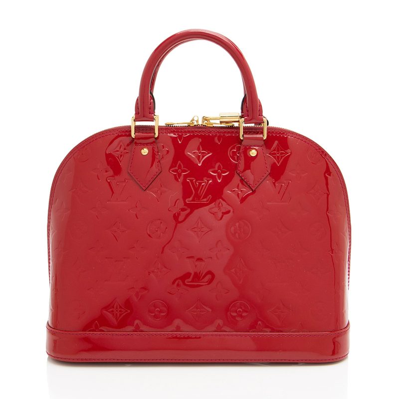 Louis Vuitton Monogram Vernis Alma PM Satchel - Barde - Image 3