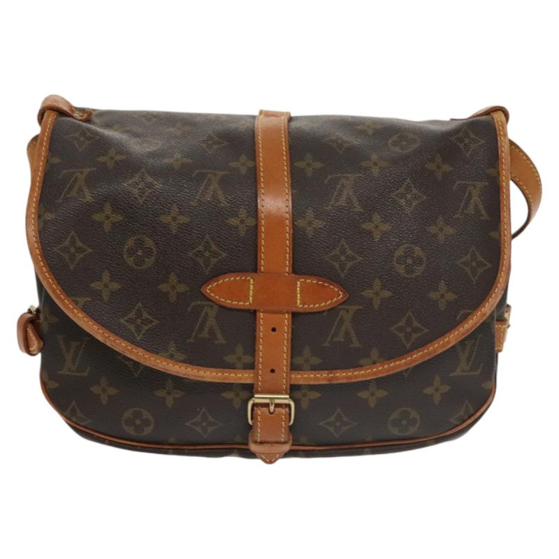Louis Vuitton Saumur 30  Canvas Shoulder Bag - Barde - Image 2