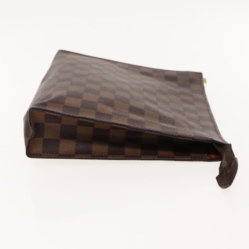 Louis Vuitton Poche Toilette  Canvas Clutch Bag - Barde - Image 3