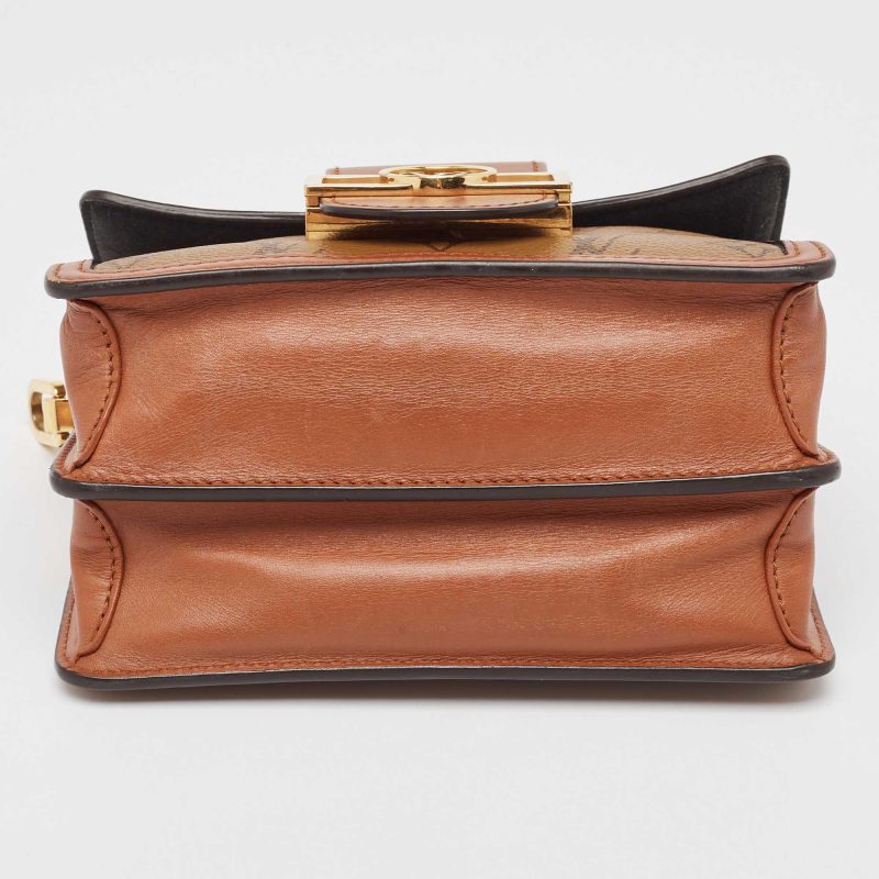 Louis Vuitton Reverse Monogram Canvas Mini Dauphine Bag - Barde - Image 6
