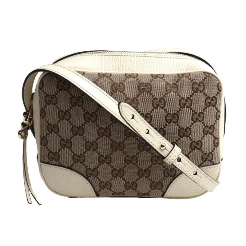 Gucci   Gg Canvas Leather Shoulder Bag (Pre-Owned) - Barde