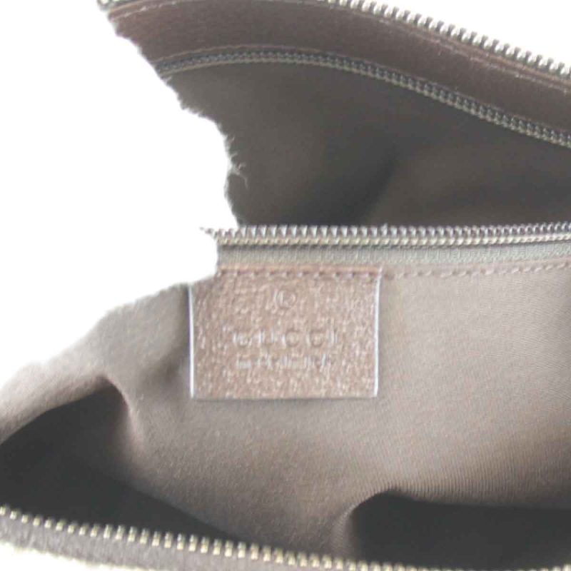 Gucci GG Canvas Shoulder Bag Beige - Barde - Image 8
