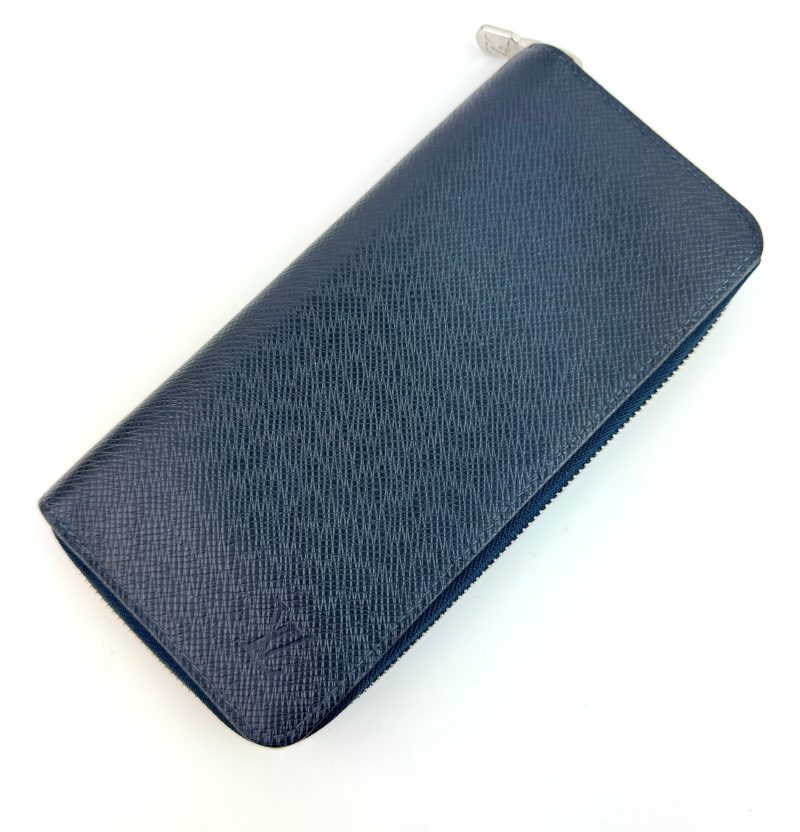 Louis Vuitton Zippy Wallet Vertical Bleu Marine - Barde - Image 5