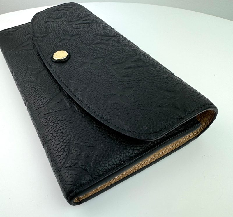 Louis Vuitton Emilie Wallet in Empriente Black - Barde - Image 6